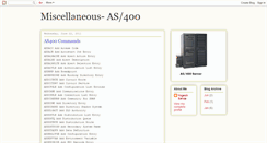 Desktop Screenshot of miscellaneous400.blogspot.com