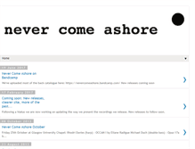 Tablet Screenshot of nevercomeashore.blogspot.com