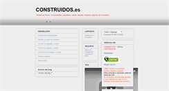 Desktop Screenshot of construidos.blogspot.com