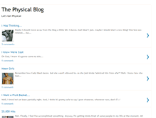 Tablet Screenshot of physicalblog.blogspot.com