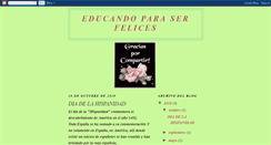 Desktop Screenshot of educandoparaserfelices-ana.blogspot.com