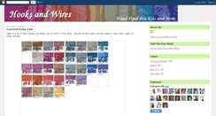 Desktop Screenshot of hooksandwires.blogspot.com