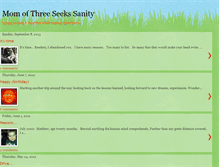 Tablet Screenshot of momofthreeseekssanity.blogspot.com