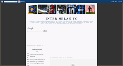 Desktop Screenshot of myintermilanfc.blogspot.com