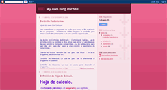 Desktop Screenshot of myownblogmichell.blogspot.com