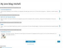 Tablet Screenshot of myownblogmichell.blogspot.com