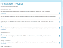 Tablet Screenshot of nofap2011.blogspot.com