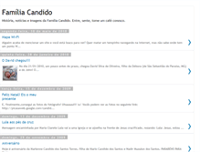 Tablet Screenshot of candidofamilia.blogspot.com