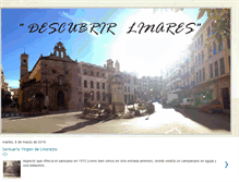 Tablet Screenshot of descubrirlinares.blogspot.com