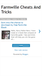 Mobile Screenshot of farmwillecheats.blogspot.com