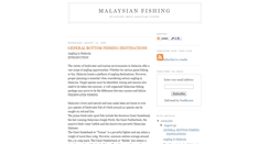 Desktop Screenshot of malaysianfishing-afinliza.blogspot.com