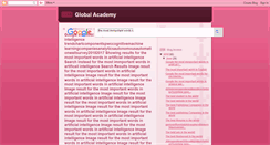 Desktop Screenshot of global-academy.blogspot.com