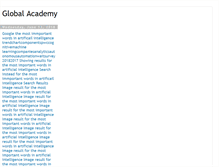Tablet Screenshot of global-academy.blogspot.com