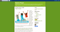 Desktop Screenshot of karensprayer.blogspot.com