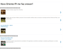 Tablet Screenshot of novorientepi.blogspot.com