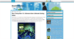 Desktop Screenshot of ben10watchescheaper.blogspot.com