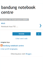Mobile Screenshot of bandungnotebookcentre.blogspot.com