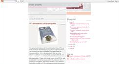 Desktop Screenshot of fvprivateproperty.blogspot.com