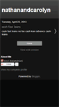 Mobile Screenshot of nathanandcarolyn.blogspot.com
