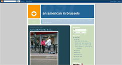 Desktop Screenshot of anamericaninbrussels.blogspot.com