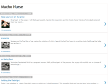 Tablet Screenshot of machonurse.blogspot.com