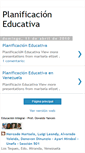 Mobile Screenshot of planificacioneducativa501unefa.blogspot.com