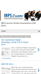 Mobile Screenshot of ibpsexams.blogspot.com