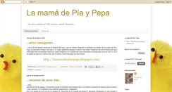 Desktop Screenshot of lamadredepiaypepa.blogspot.com