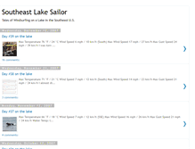 Tablet Screenshot of lakesailor.blogspot.com