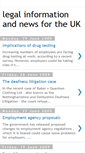 Mobile Screenshot of legalinfouk.blogspot.com