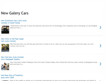 Tablet Screenshot of newgalerycars.blogspot.com