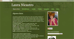 Desktop Screenshot of lauranicastro.blogspot.com