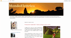 Desktop Screenshot of mondoelettrico.blogspot.com