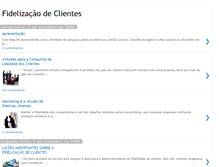 Tablet Screenshot of fidelizacaodeclientes.blogspot.com