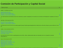 Tablet Screenshot of participacionycapitalsocialchacao.blogspot.com