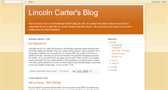 Desktop Screenshot of littlelincolncarter.blogspot.com