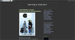 Desktop Screenshot of invisibleproject.blogspot.com