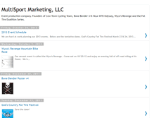Tablet Screenshot of multisportmarketing.blogspot.com