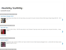 Tablet Screenshot of heavenlystunning.blogspot.com