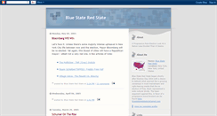 Desktop Screenshot of bluestateredstate.blogspot.com