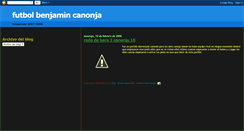 Desktop Screenshot of futbolbemjamincanoja.blogspot.com