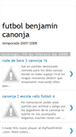 Mobile Screenshot of futbolbemjamincanoja.blogspot.com
