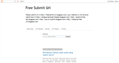 Desktop Screenshot of freesubmit-url.blogspot.com