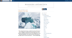 Desktop Screenshot of bloggingantarctica.blogspot.com