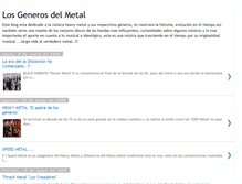 Tablet Screenshot of cronicasdelheavymetal.blogspot.com