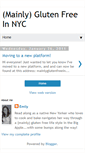 Mobile Screenshot of mainlyglutenfreeinnyc.blogspot.com