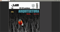 Desktop Screenshot of bienal2010bolivia.blogspot.com