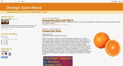 Desktop Screenshot of orangejuicenews.blogspot.com