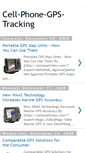 Mobile Screenshot of cell-phone-gps-tracking.blogspot.com