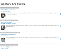 Tablet Screenshot of cell-phone-gps-tracking.blogspot.com